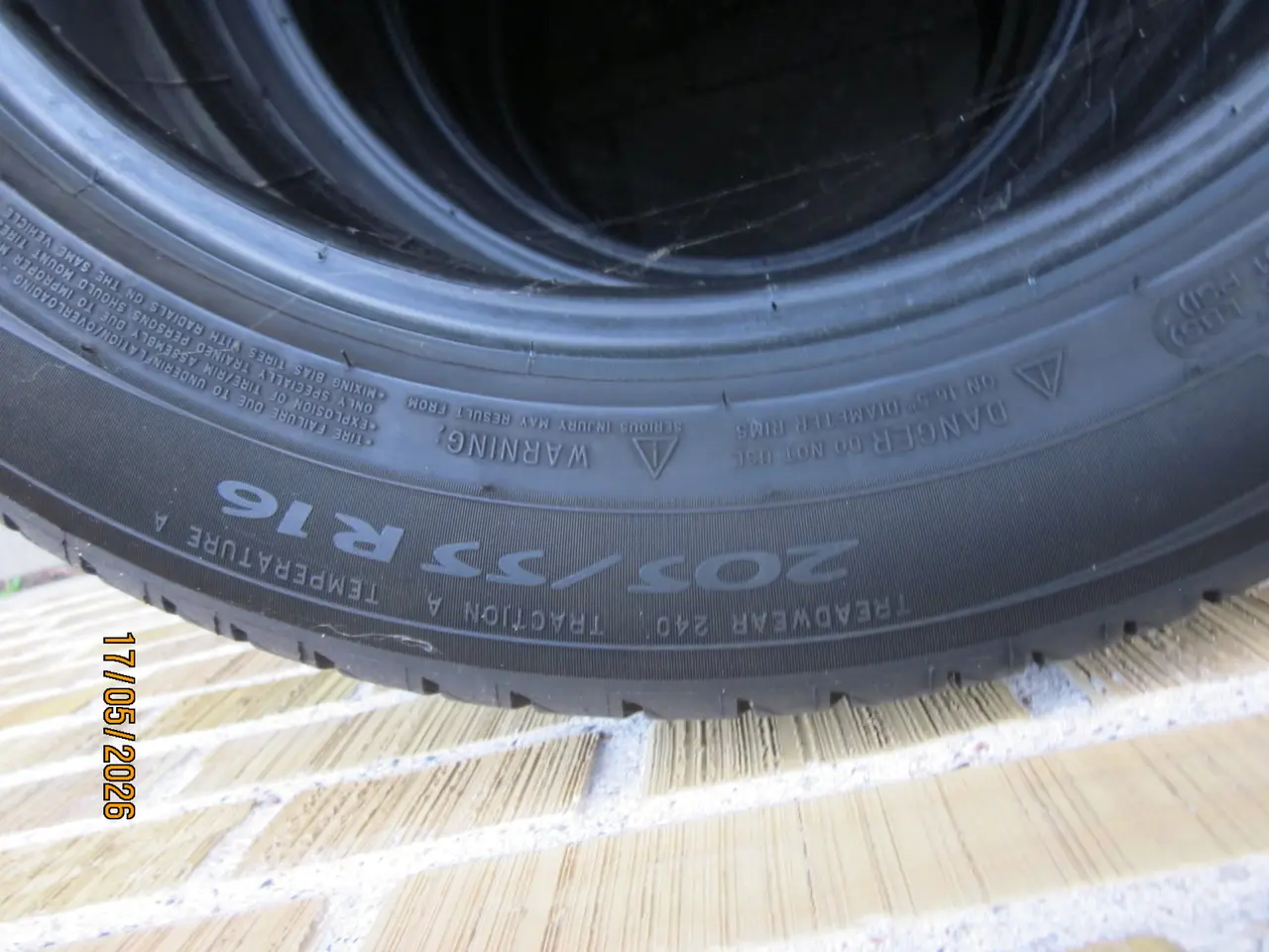 Billede 3 - 4 Stk. sommerdæk 205x55x16 Michelin, næsten som ny