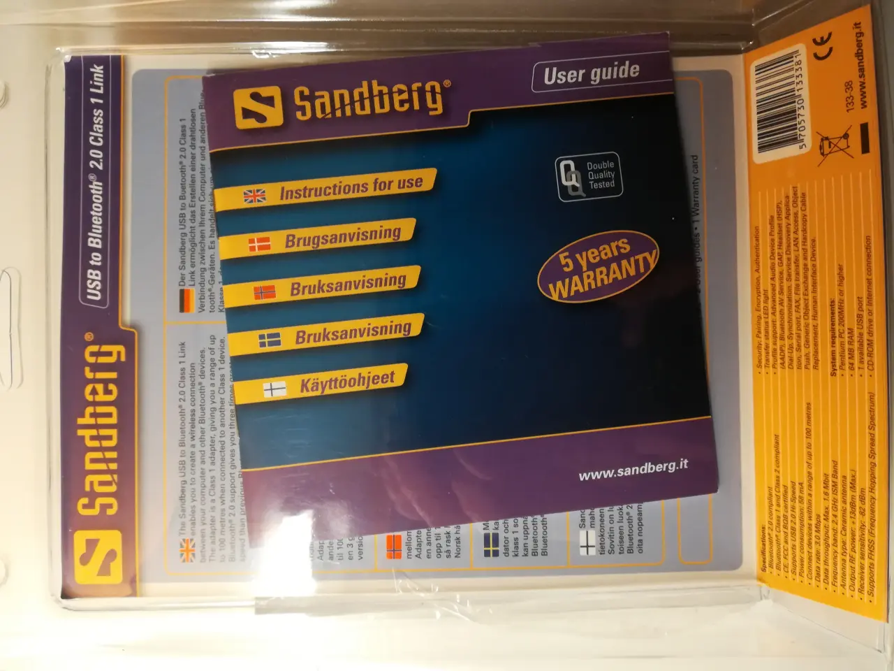 Billede 3 - Sandberg USB to Bluetooth 2.0 Class 1 Link