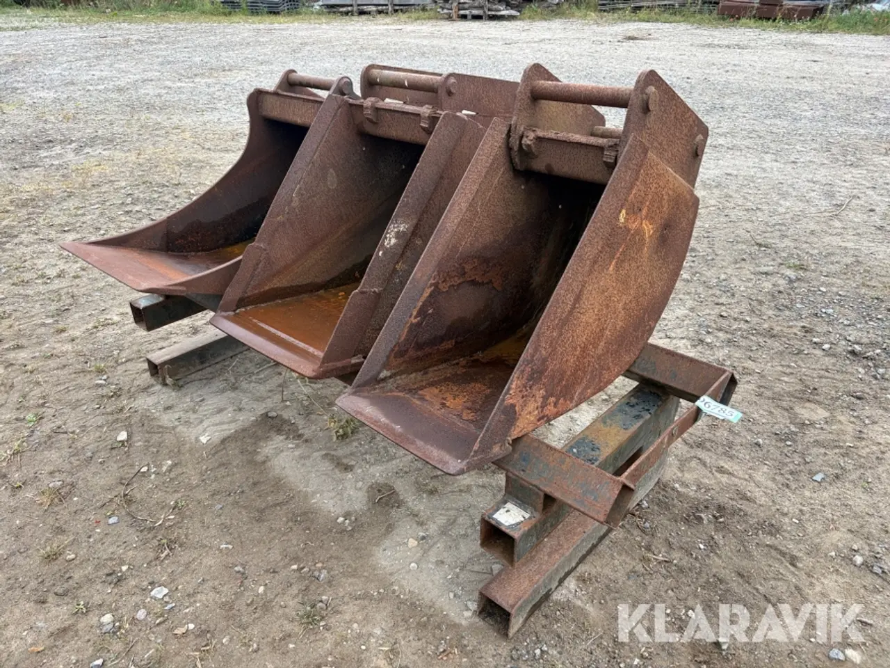 Billede 1 - Skovle inklusiv stativ 3 styk