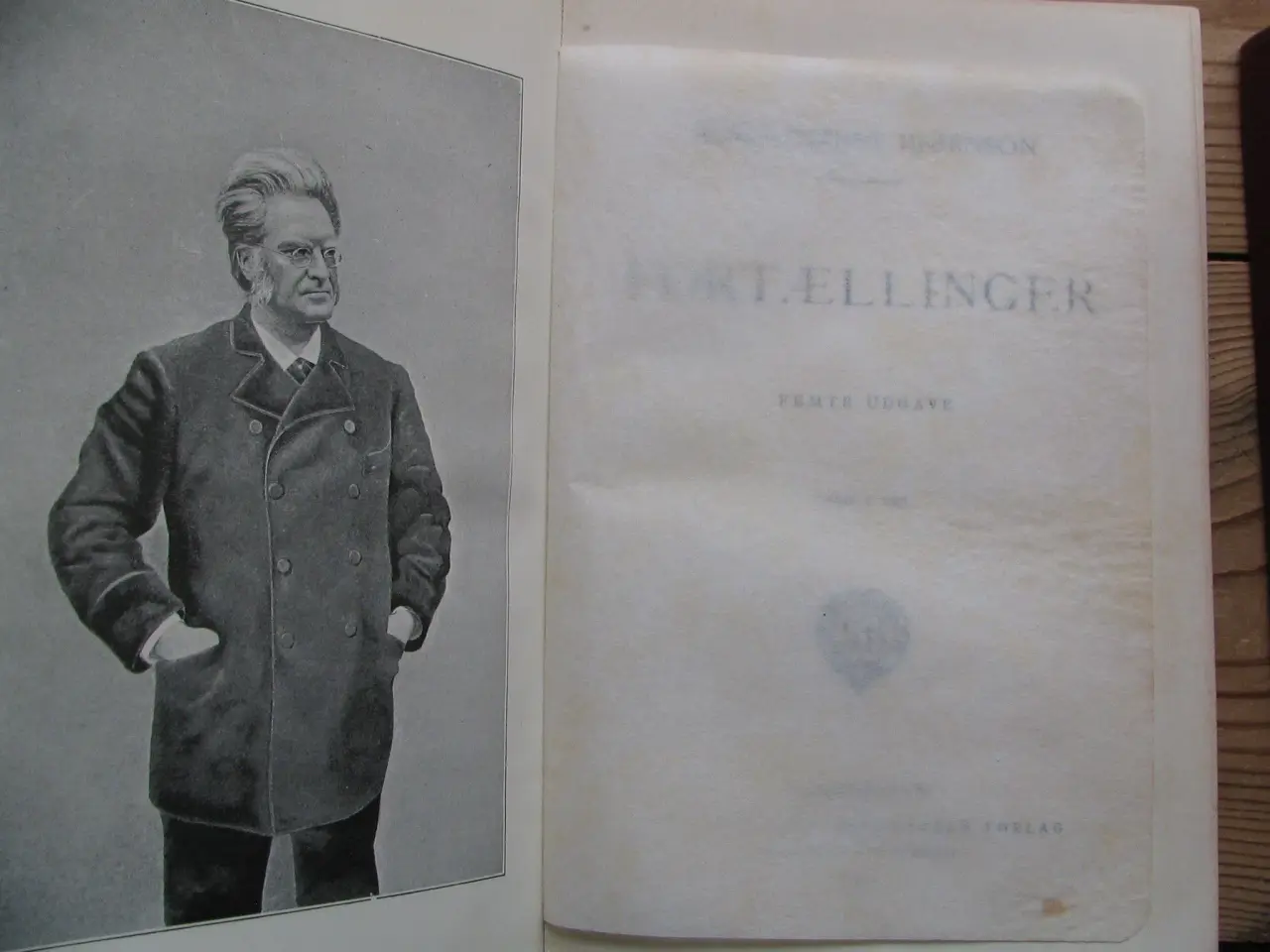 Billede 3 - Bjørnsterne Bjørnson. Fortællinger i 2 bind
