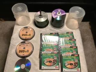 CD-R 140 stk + 20 DVD+R og 8 photoDisc CD-R