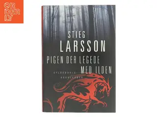 Pigen der legede med ilden af Stieg Larsson (Bog)