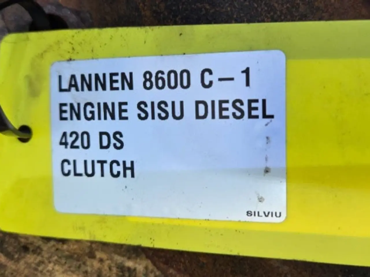 Billede 10 - SisuDiesel 420DS Kobling Plade 