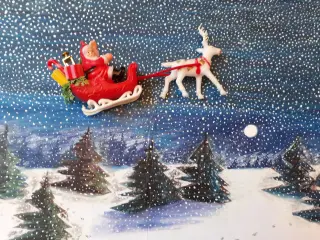 Julekane med Rensdyr