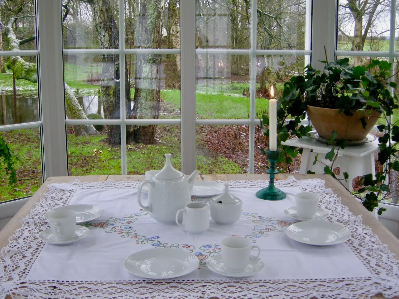 Billede 4 - 18 pers. Kaffestel, 1960`erne, Hutschenreuter