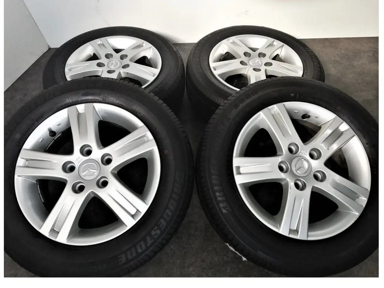 Billede 2 - 5x114,3 15" ET52,5, Mazda fælge