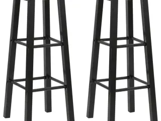 Barstole 2 stk. MDF sort