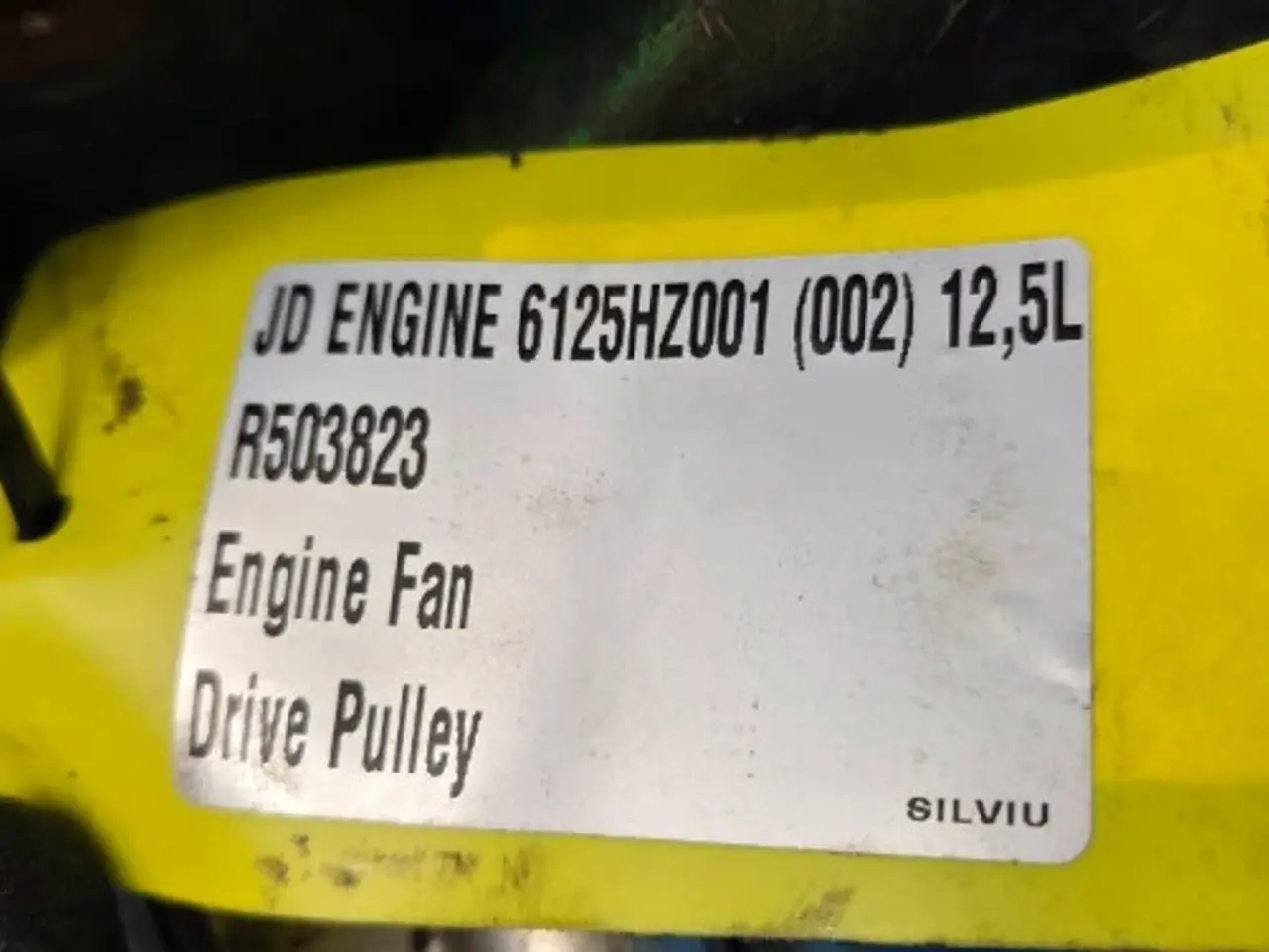 Billede 13 - John Deere 6125HZ001 Remskive R503823