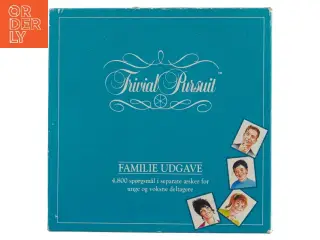 Trivial Pursuit Familieudgave brætspil (str. 27x27 cm)