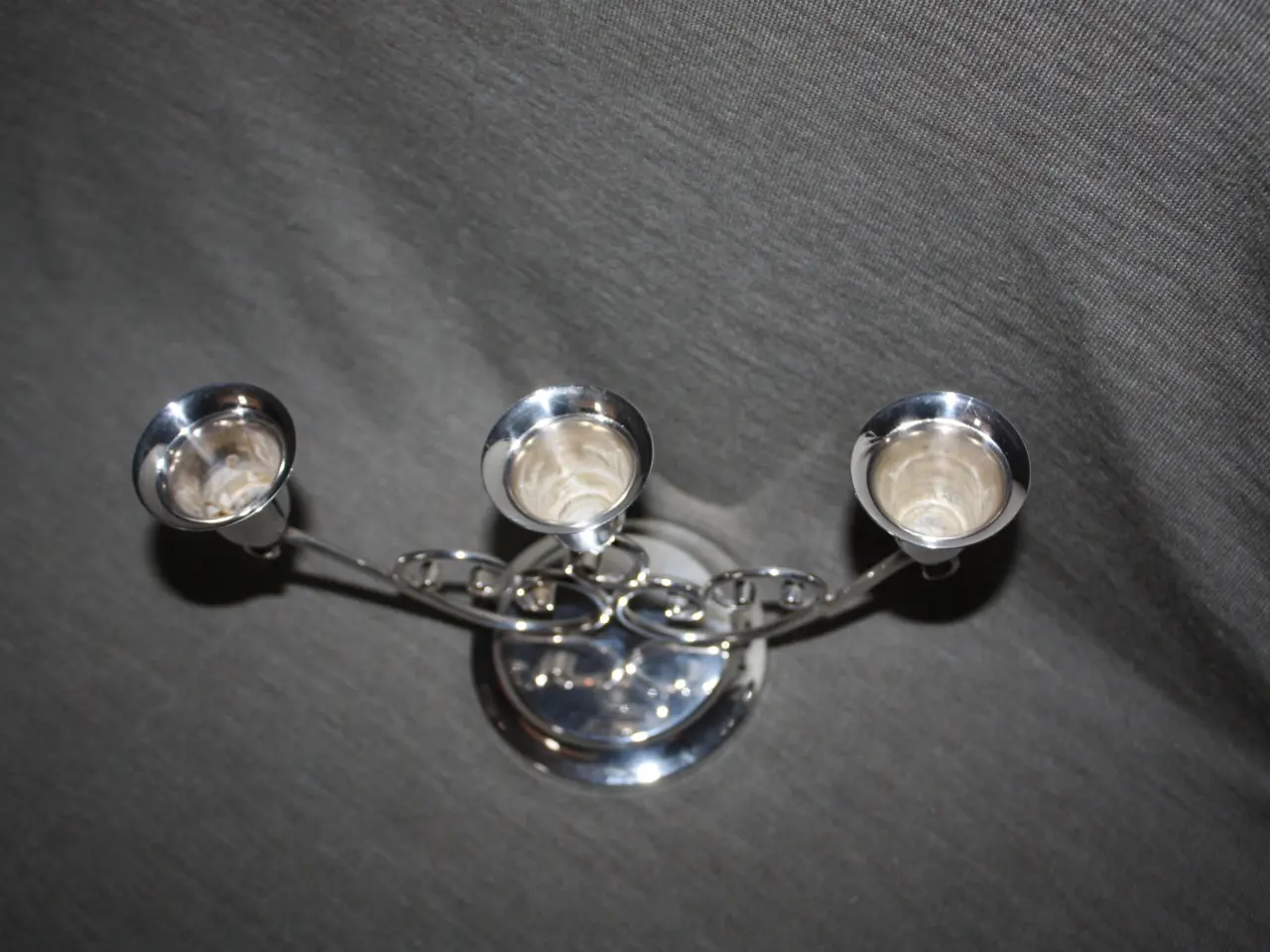 Billede 4 - Lysestage pletsølv / silverplate