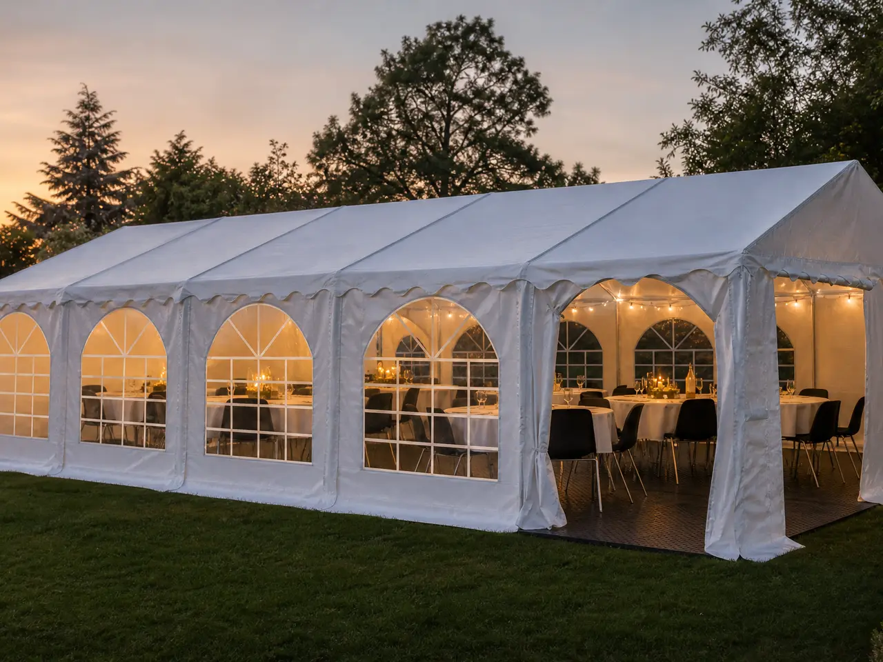 Billede 1 - Telt, 6x12, 6x10, 6x8, 6x6 meter - Udlejning