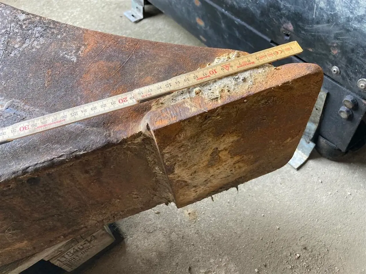 Billede 6 - Hydrema Profilskovl 30 cm i toppen og 20 cm i bunden