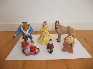 Skønheden og Udyret Figurer