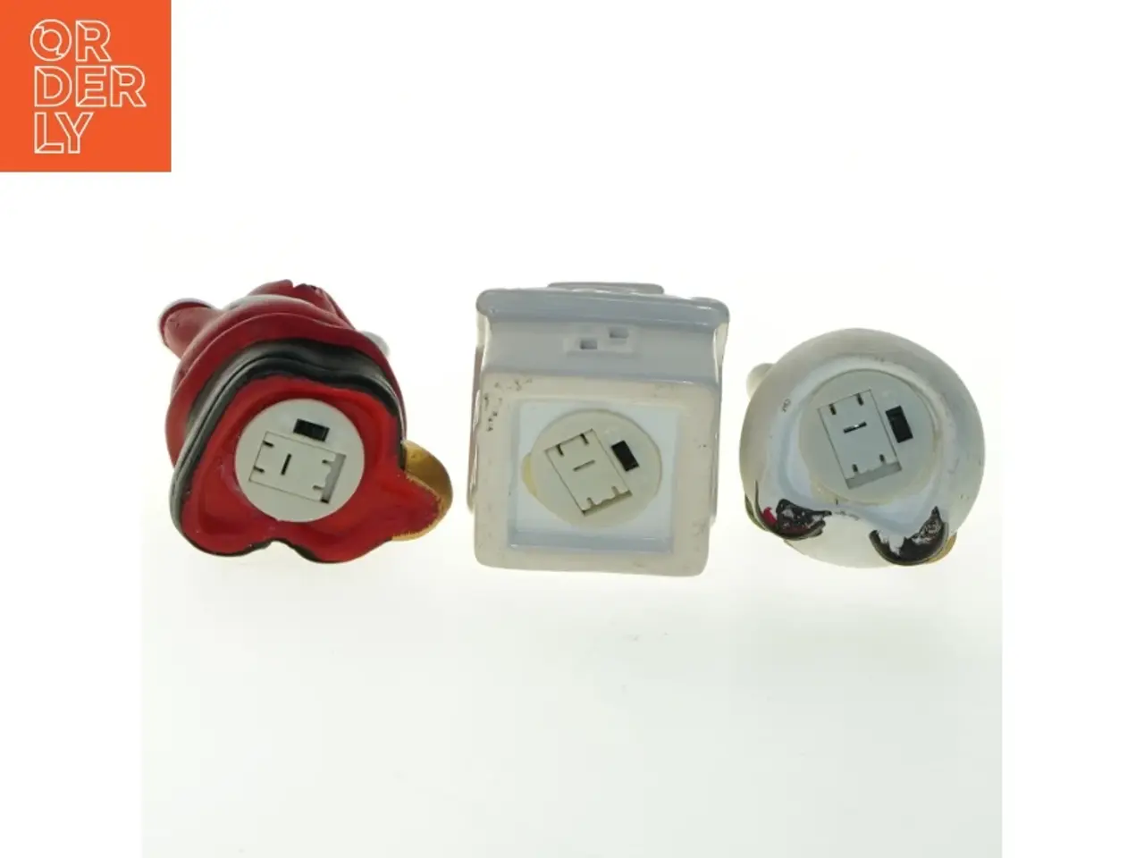 Billede 3 - Tre led lys dekorationer med blink og farveskift (str. 12x8 cm)