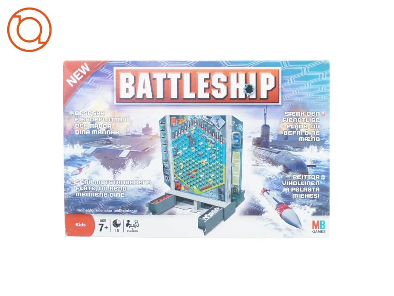 Billede 1 - Battleship fra Mb Games (str. 40 x 26 x 5 cm)