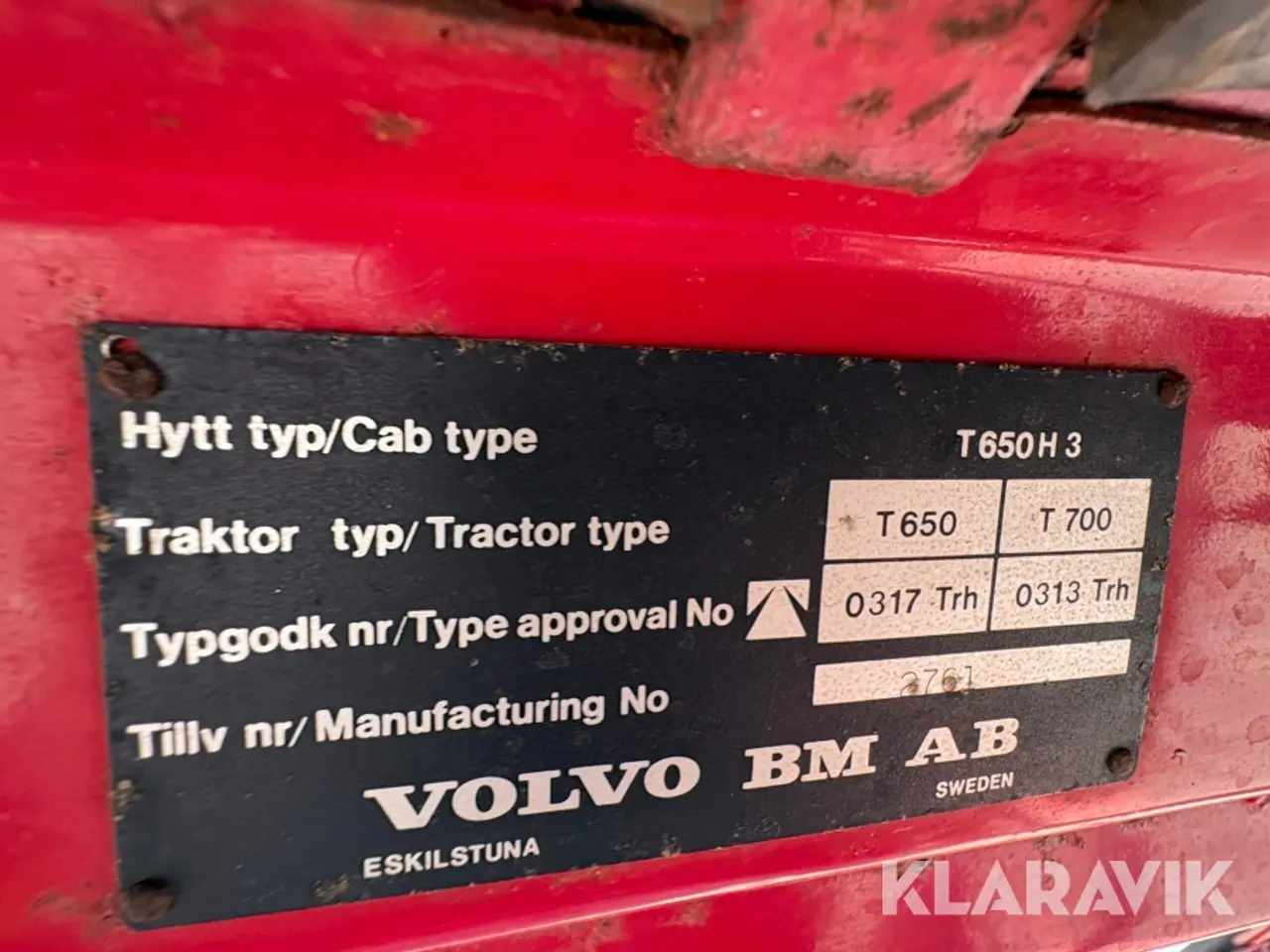 Billede 6 - Traktor Volvo 700 Turbo