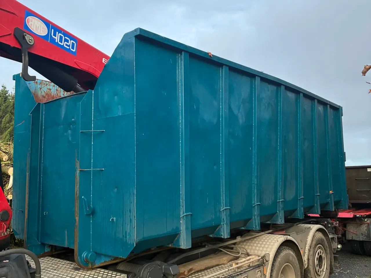 Billede 1 - 6 m åben container til wirehejs