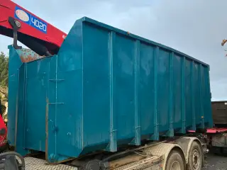 6 m åben container til wirehejs