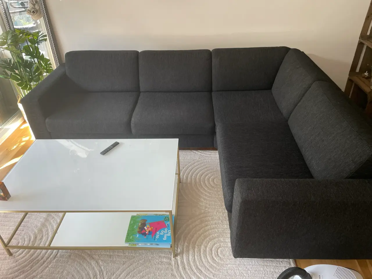 Billede 1 - Sort sofa