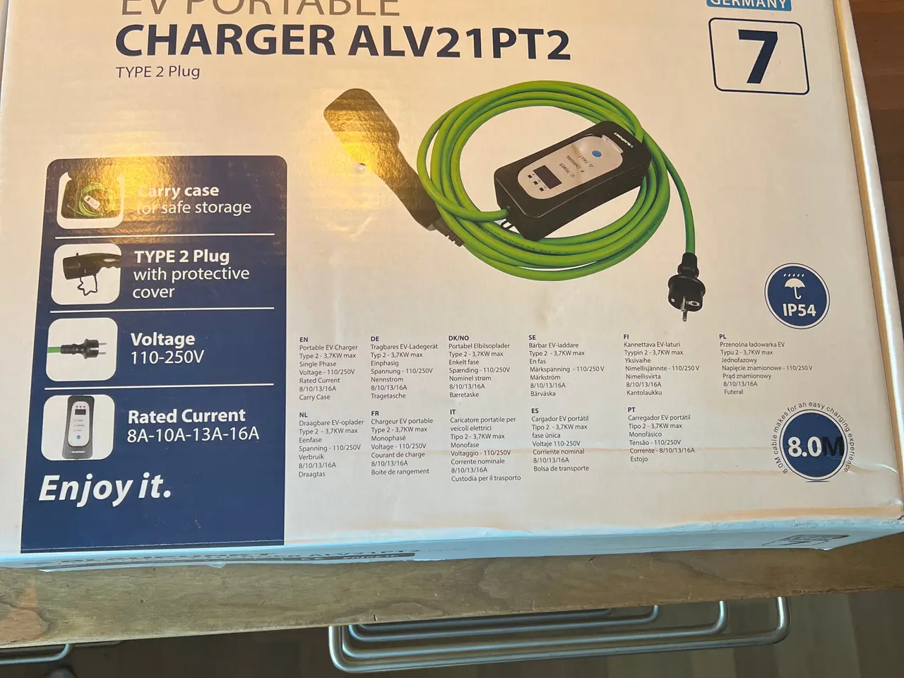 Billede 5 - Transportabel blaupunkt elbil lader