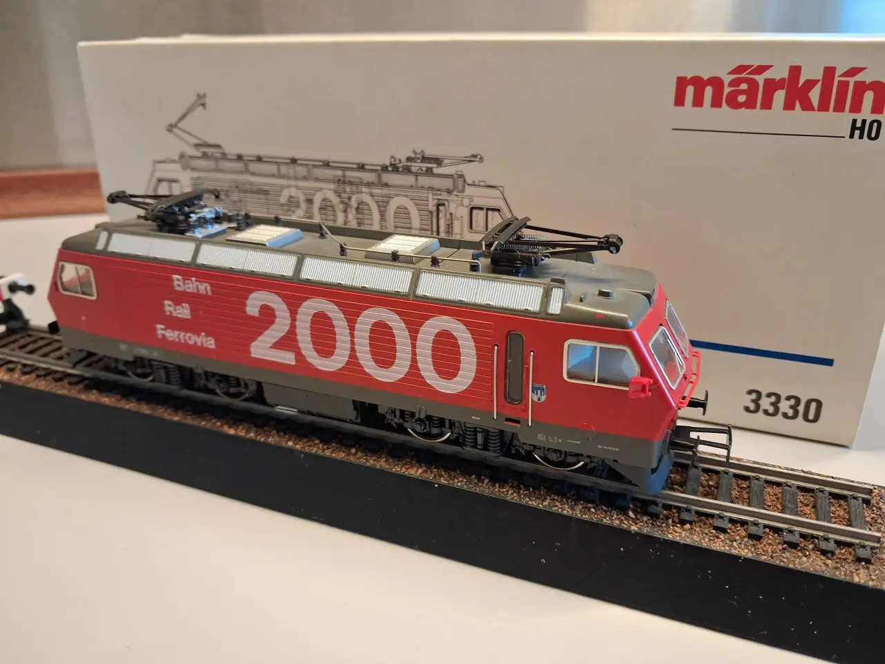 Billede 1 - Märklin #3330 ellokomotiv H0 AC analog