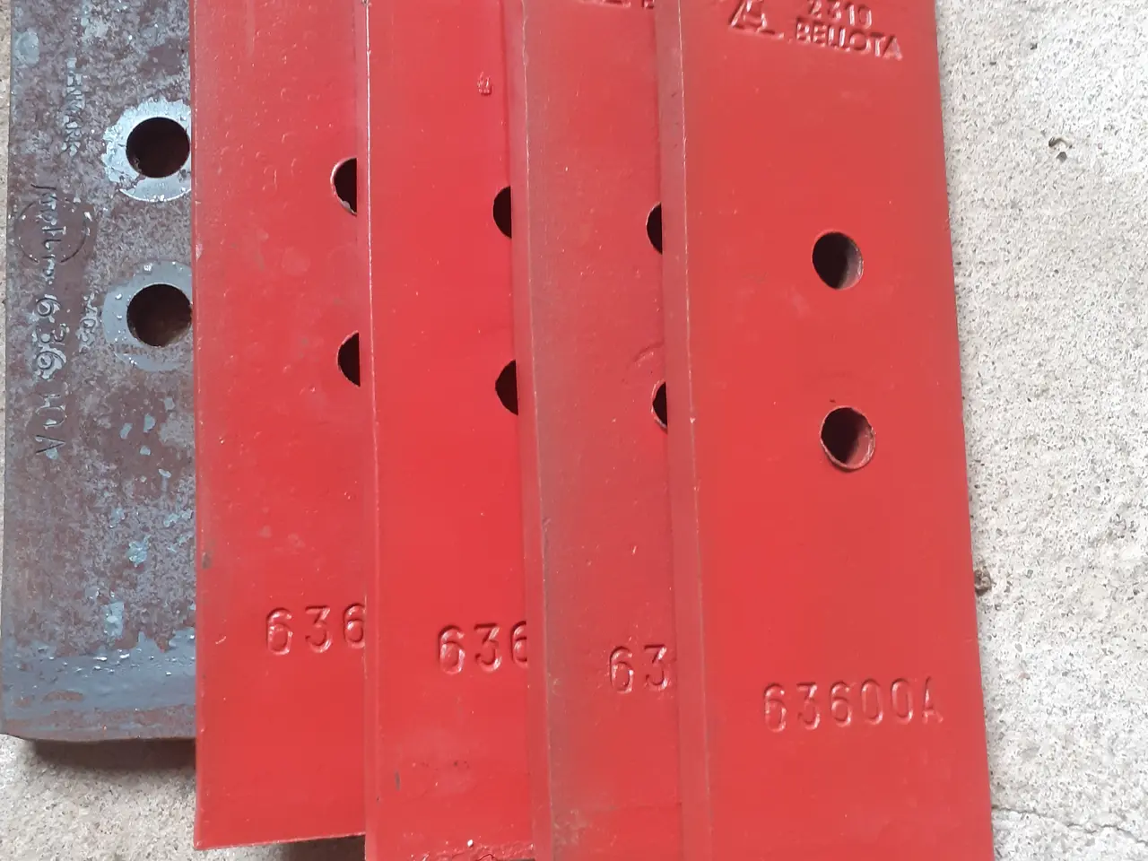 Billede 2 - Kverenland F 95 mod.9 sliddele