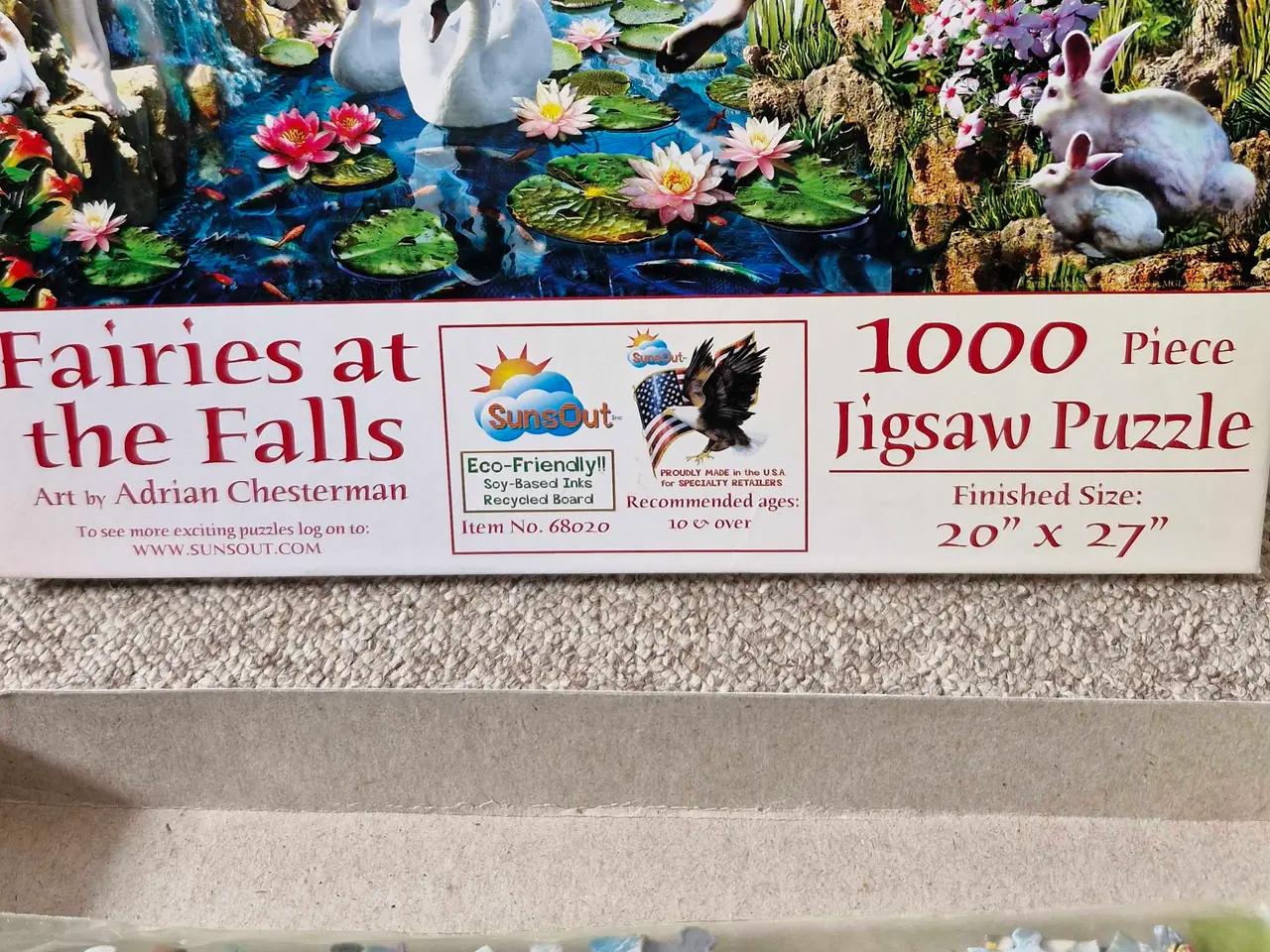 Billede 20 - SunsOut, Fairies at the Falls, 1000 stk