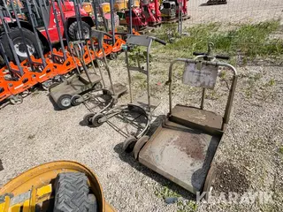 Vogne til olietønder 4 styk