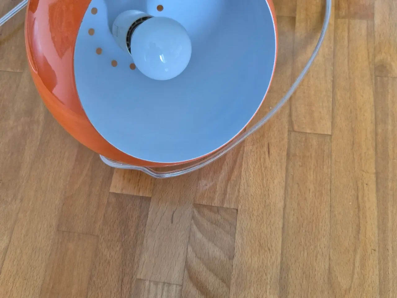 Billede 2 - Orange Ball lampe