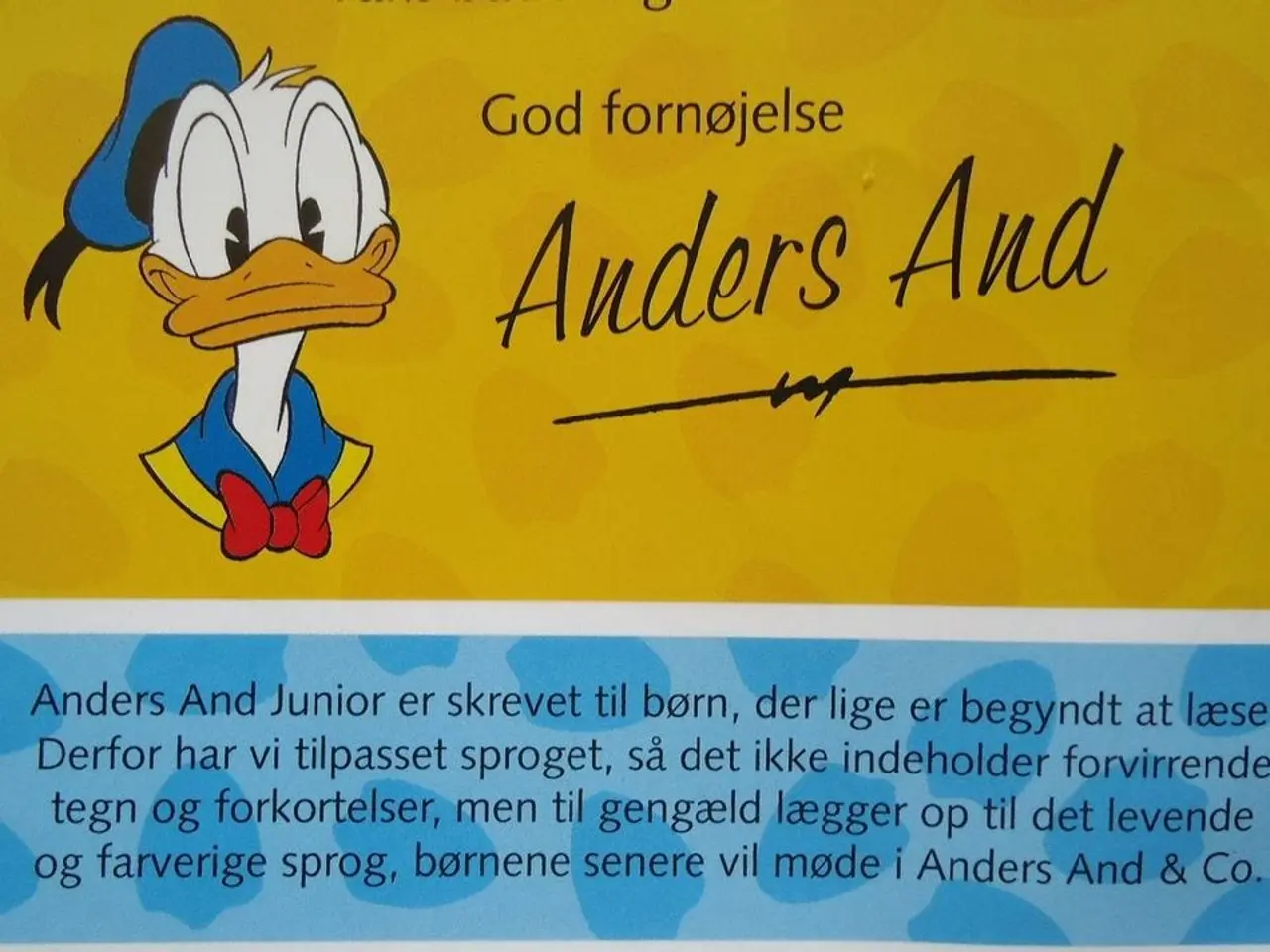 Billede 2 - J U N I O R - Anders And []