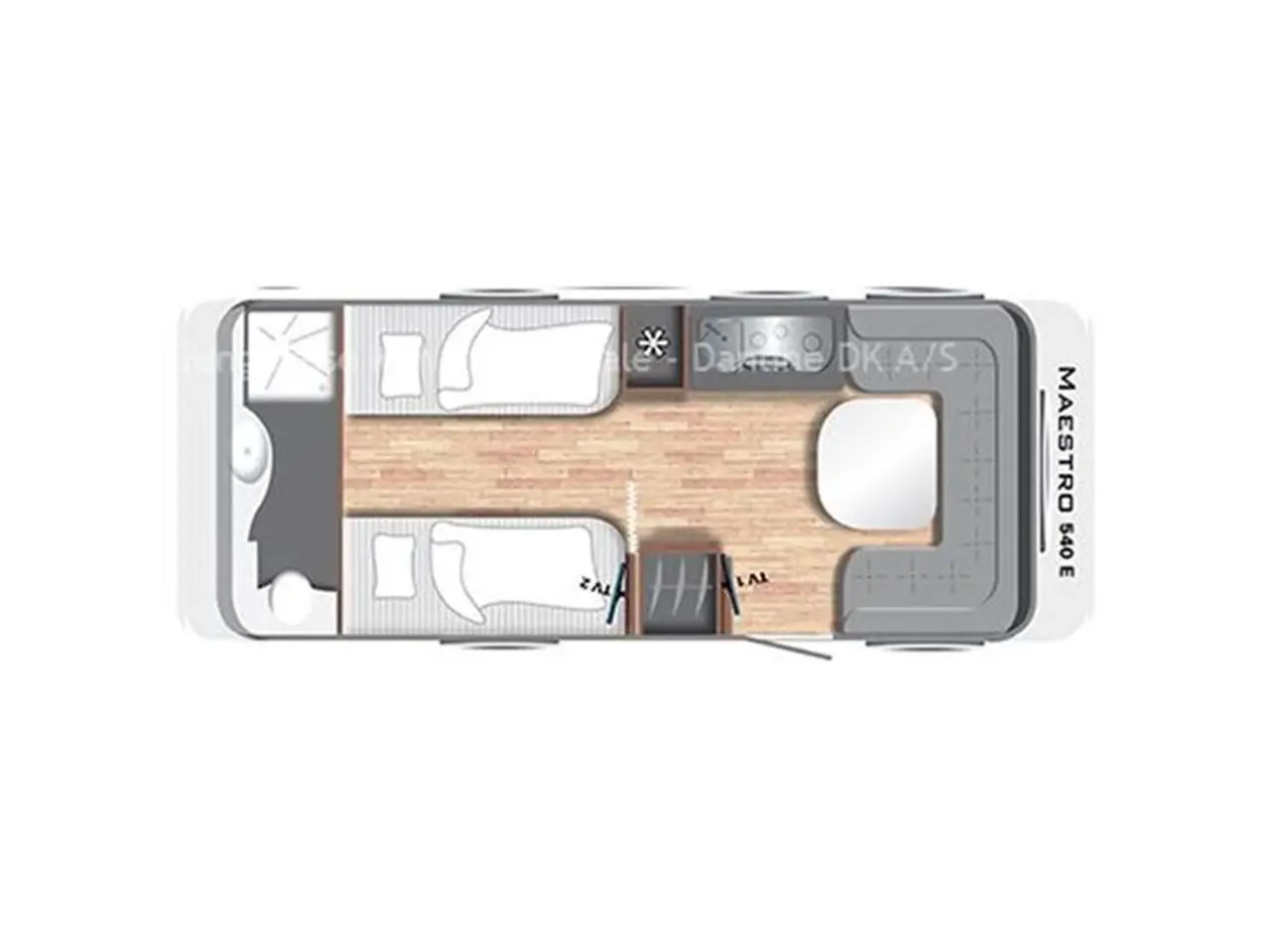 Billede 1 - 2018 - LMC Maestro 540 E   Forventes på lager ultimo uge 40