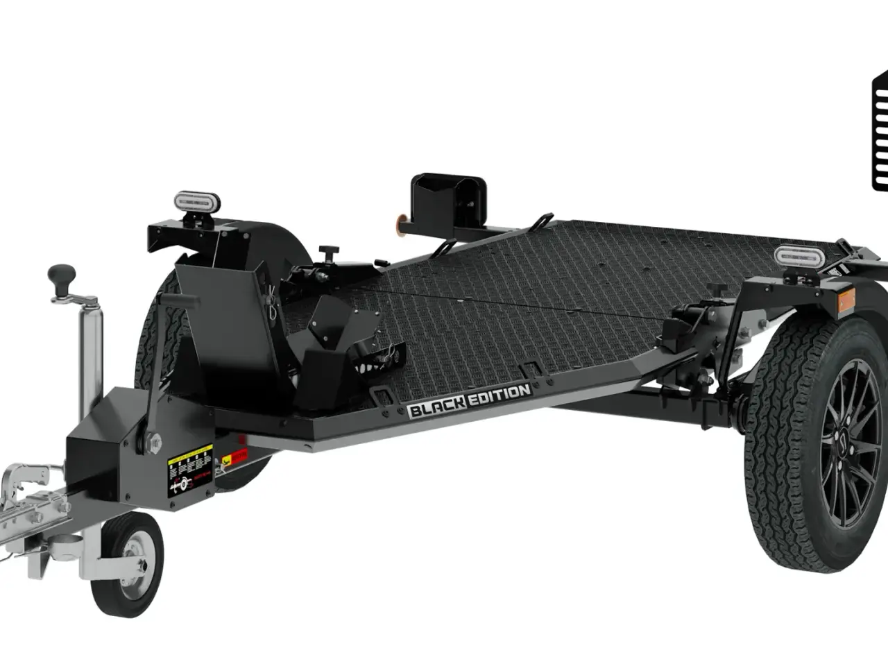 Billede 1 - Lorries Trailer MT-1 Black Edition Motorcykeltraileren MT-1 Black Edition