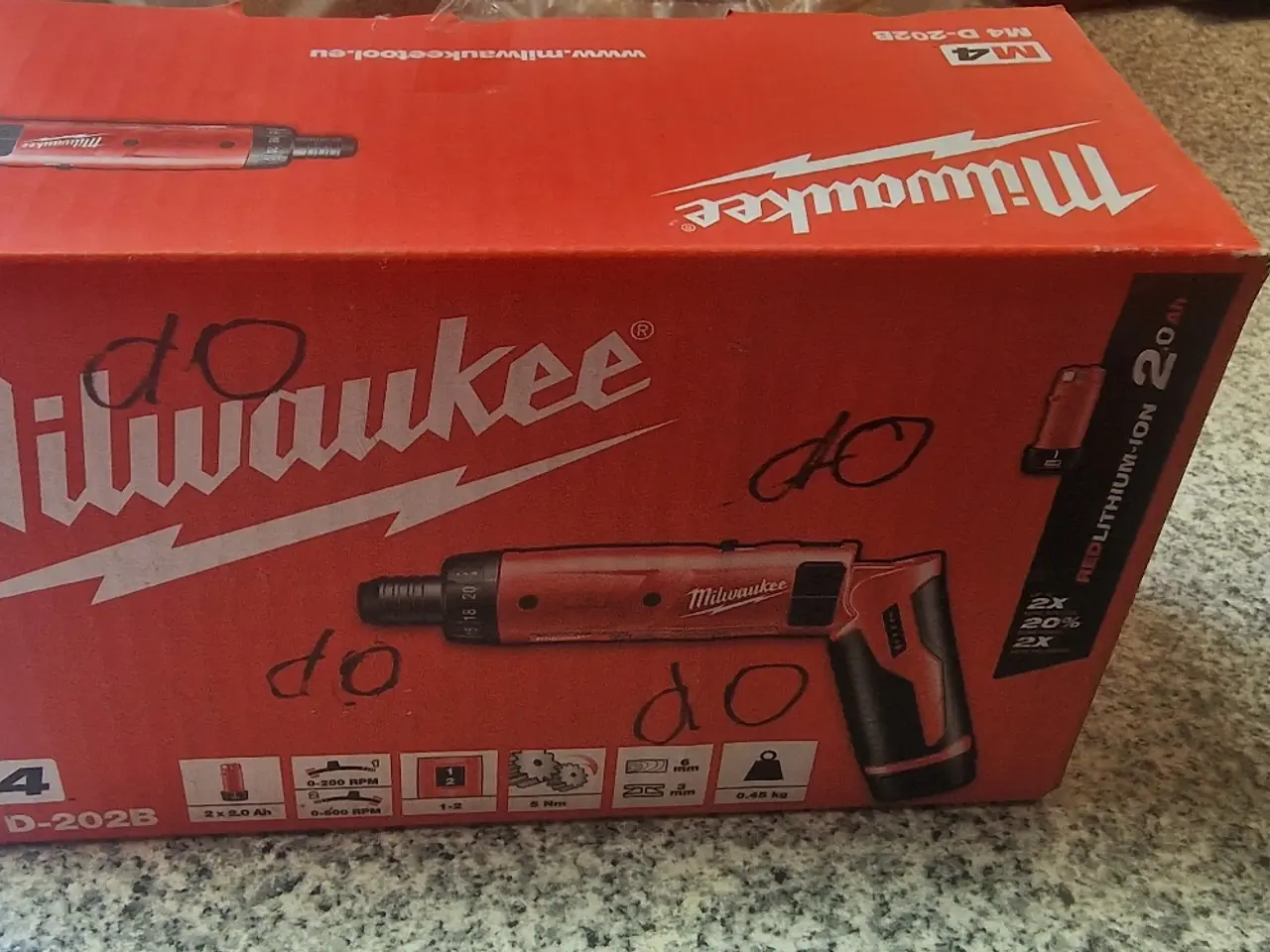 Billede 1 - Milwaukee akku skruetrækker.