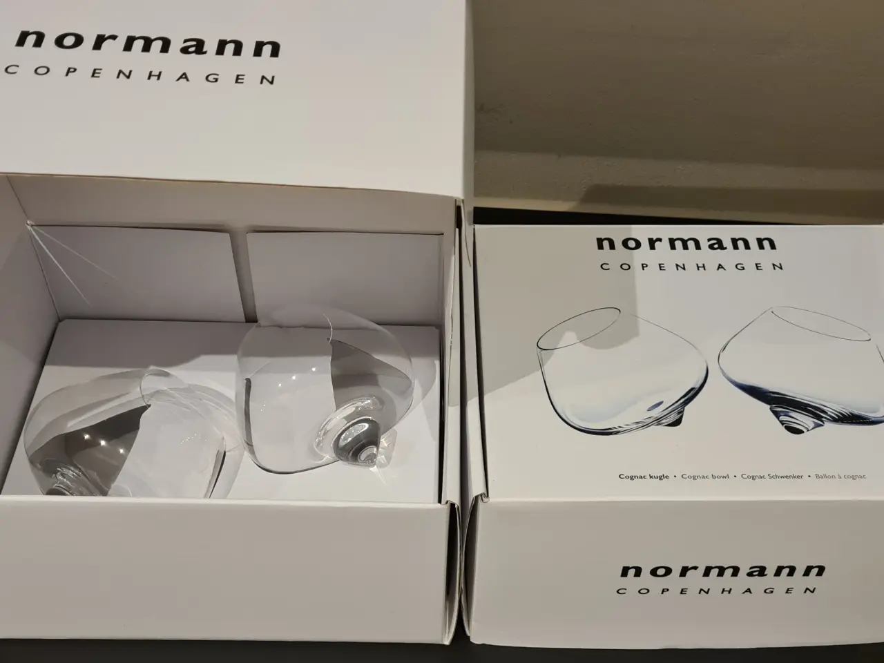 Billede 1 - Cognac kugle glas fra Normann Copenhagen