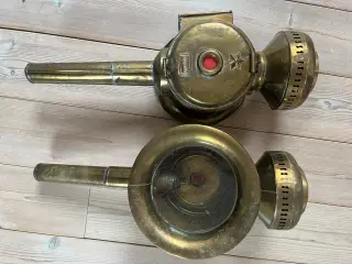 Vognlygter messing