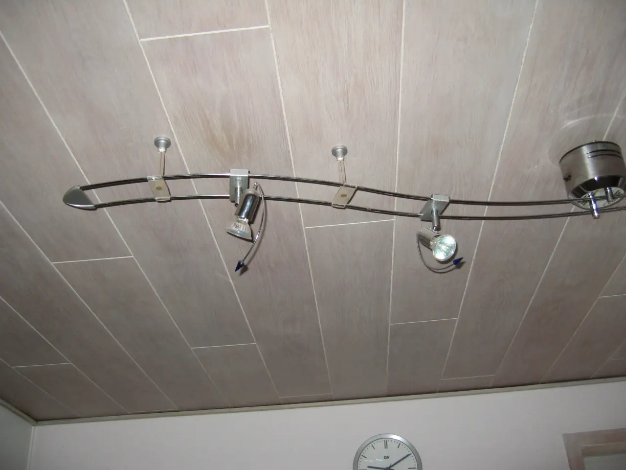 Billede 2 - Snoet loftlampe med 4 spot