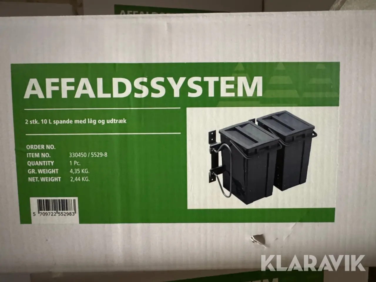 Billede 3 - Affaldssystem spande 10 Liters - 16 styks