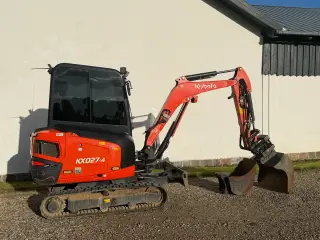 Kubota kx27-4 med Compact rotortilt