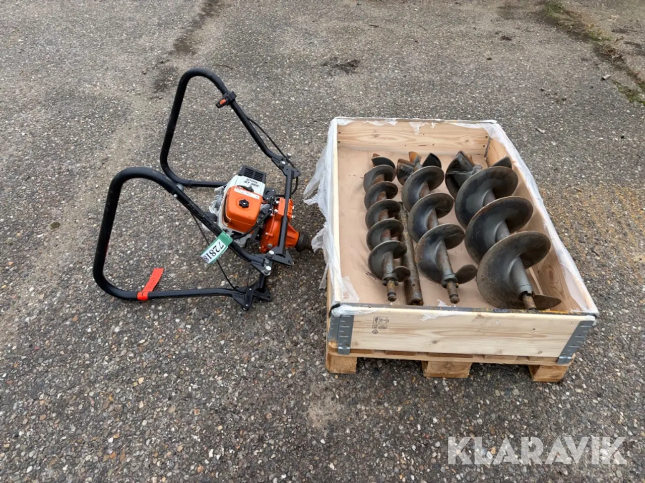 Billede 4 - Bor og borevogn Stihl BT 360 med bor