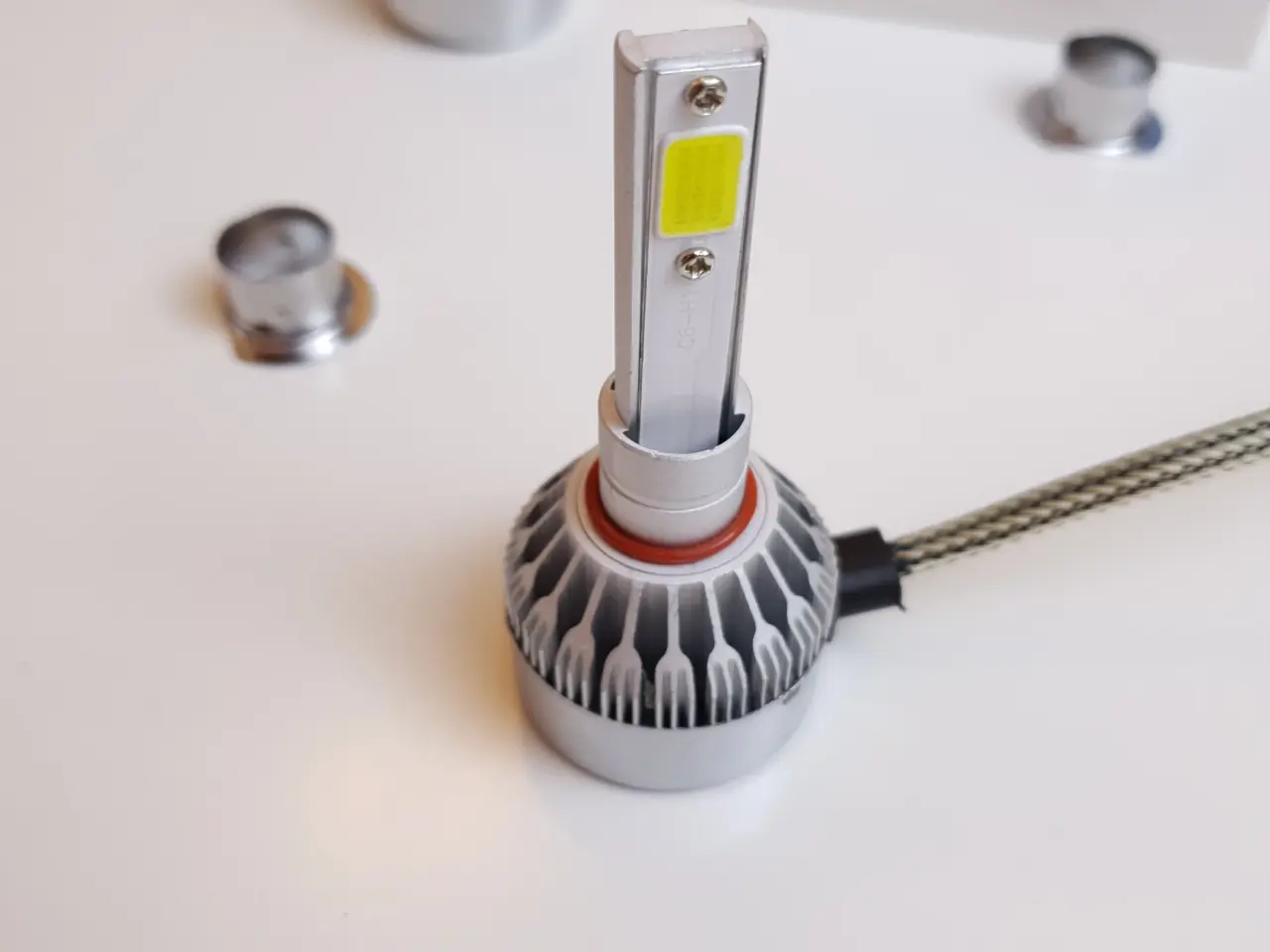 Billede 5 - NY! H1 LED Pærer 7600LM 6000K 72W
