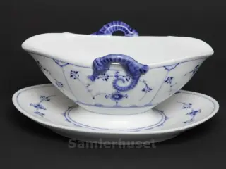 Blåmalet Sauceskål