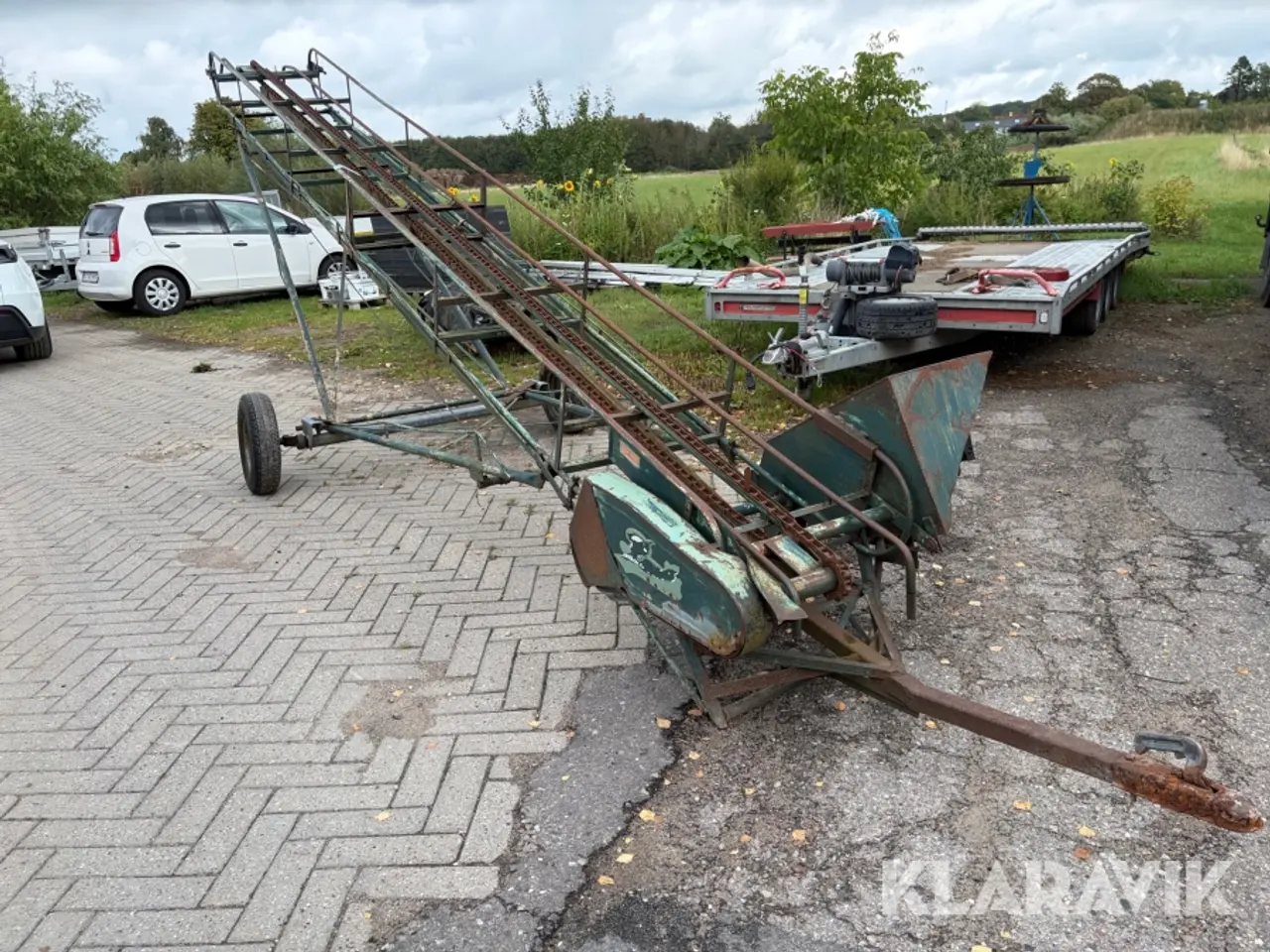 Billede 3 - Hø- og halmtransportør Duks Honda GX120