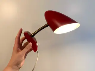 Vintage væglampe, metal
