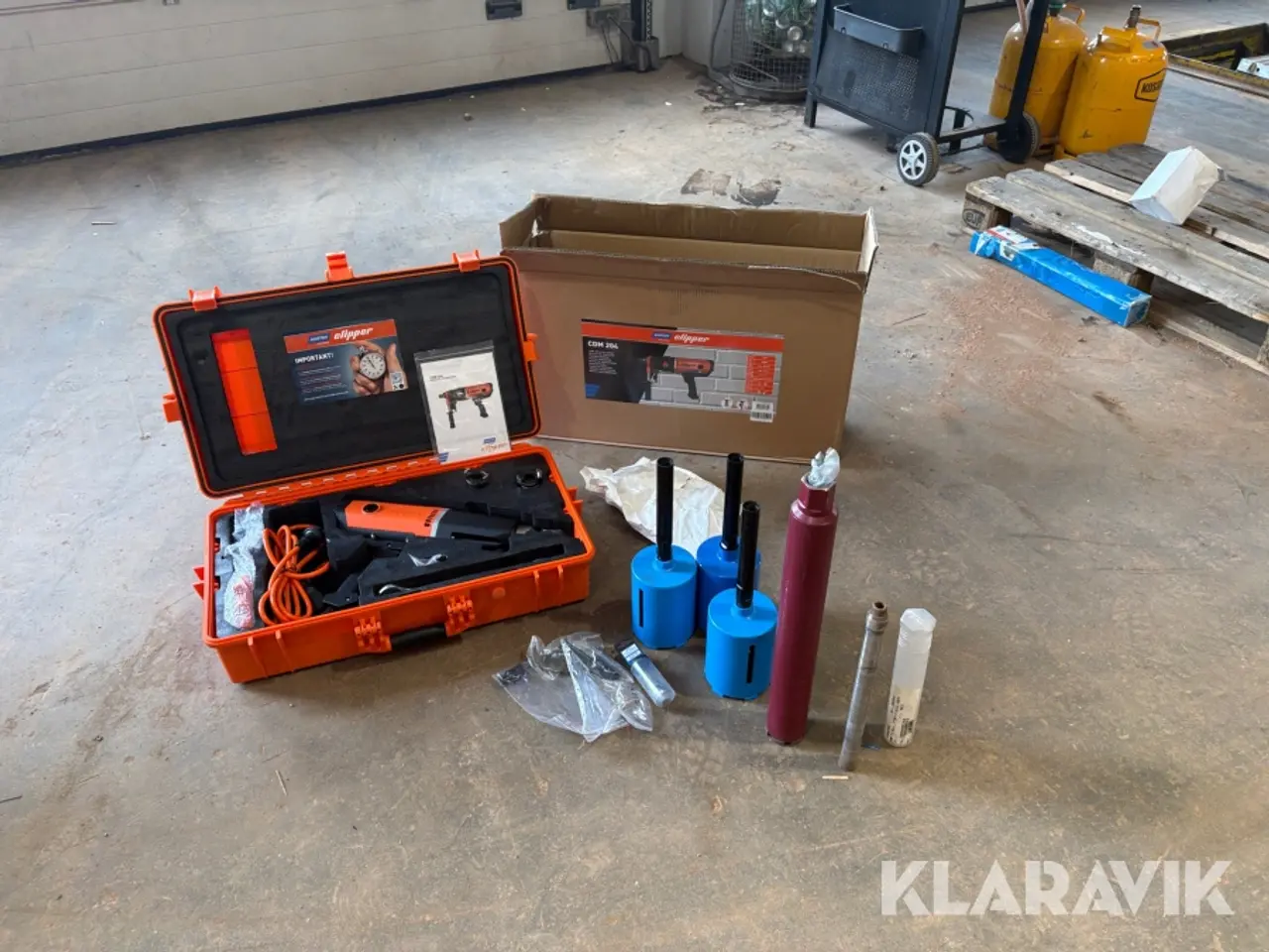 Billede 1 - Kernebormaskine Clipper CDM 204