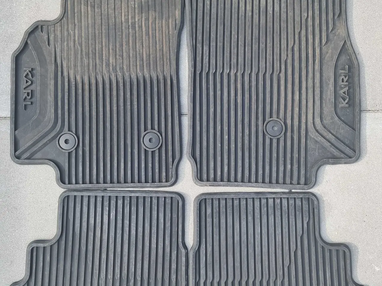 Billede 1 - Gummimåtter - Opel Karl