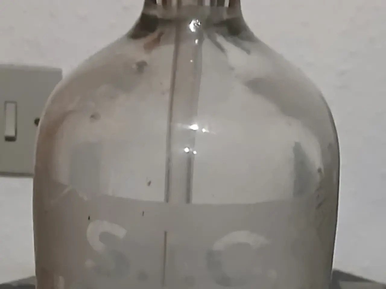 Billede 1 - Antik Fransk sifonflaske.