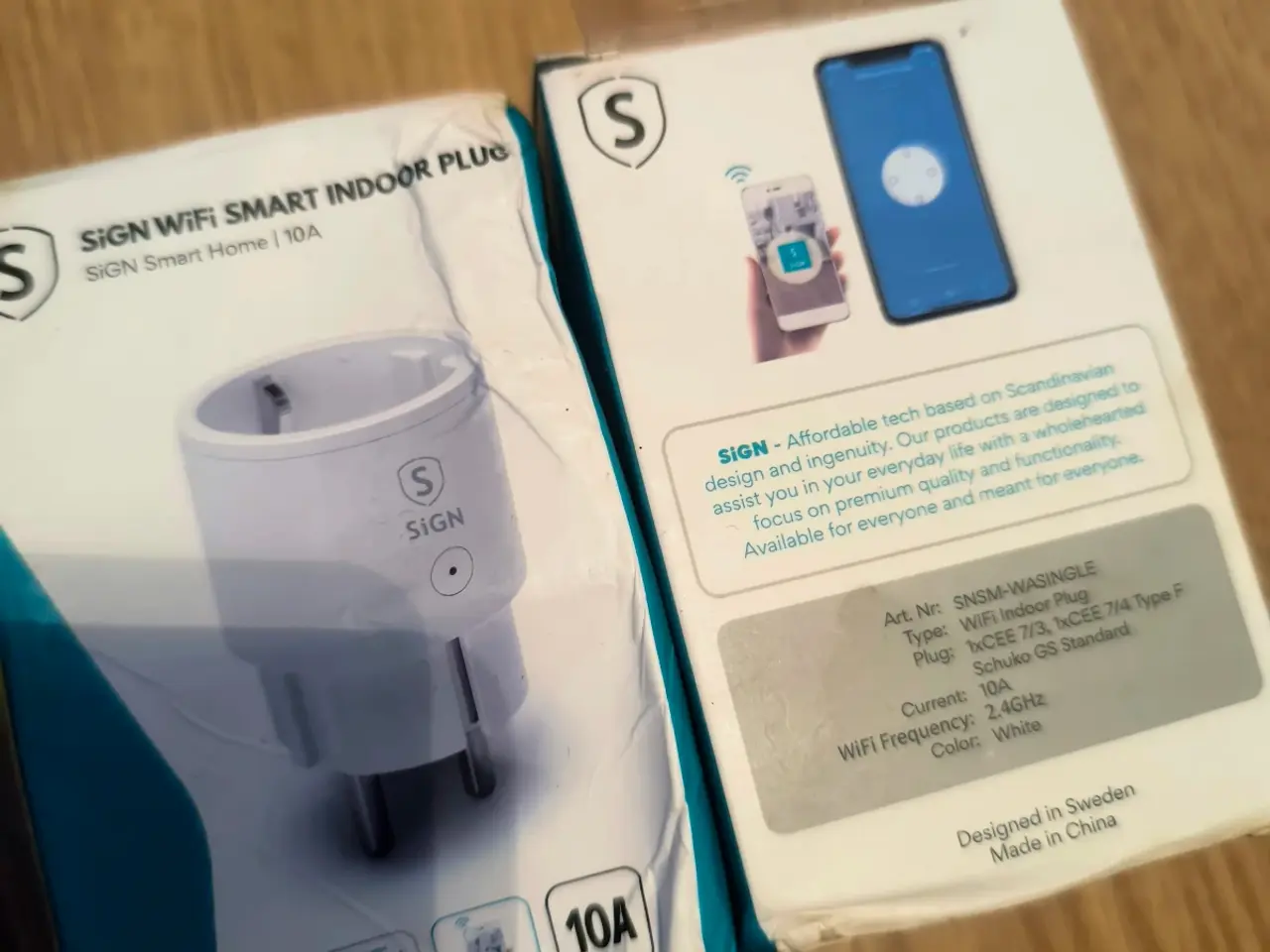Billede 2 - 2 stk. SiGN WiFi Smart Indoor Plug
