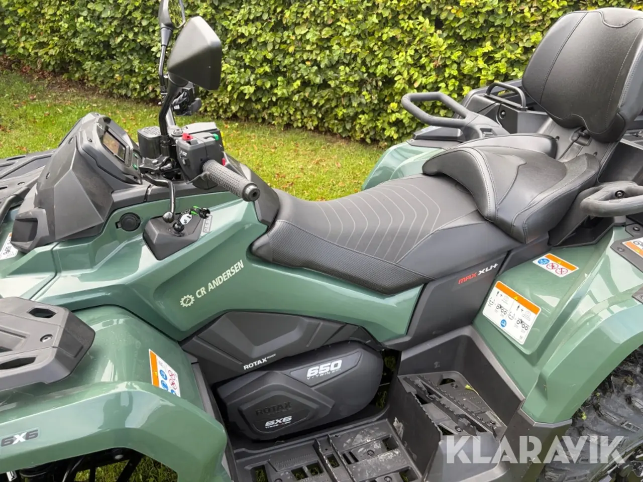 Billede 10 - ATV Can-am Outlander 650 Max 6x6 xu + demo
