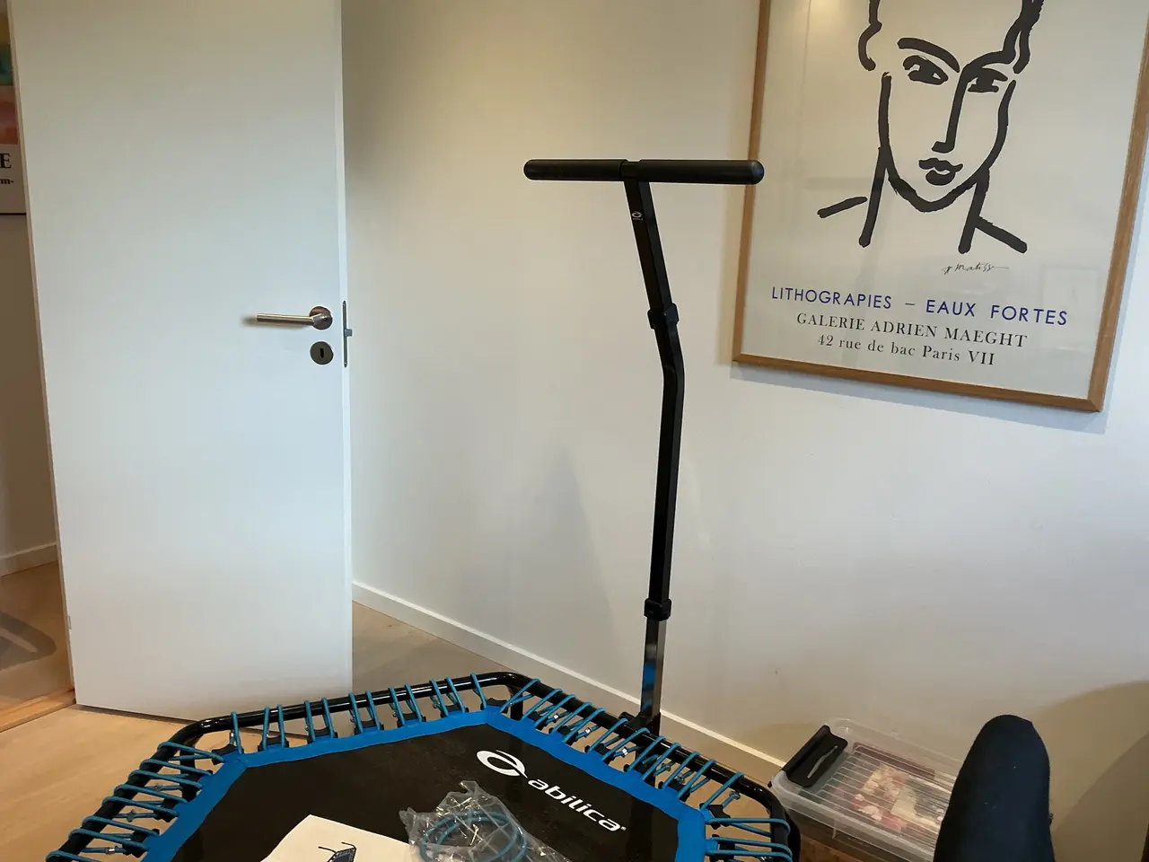 Billede 3 - Fitness trampolin kun brugt 4 timer