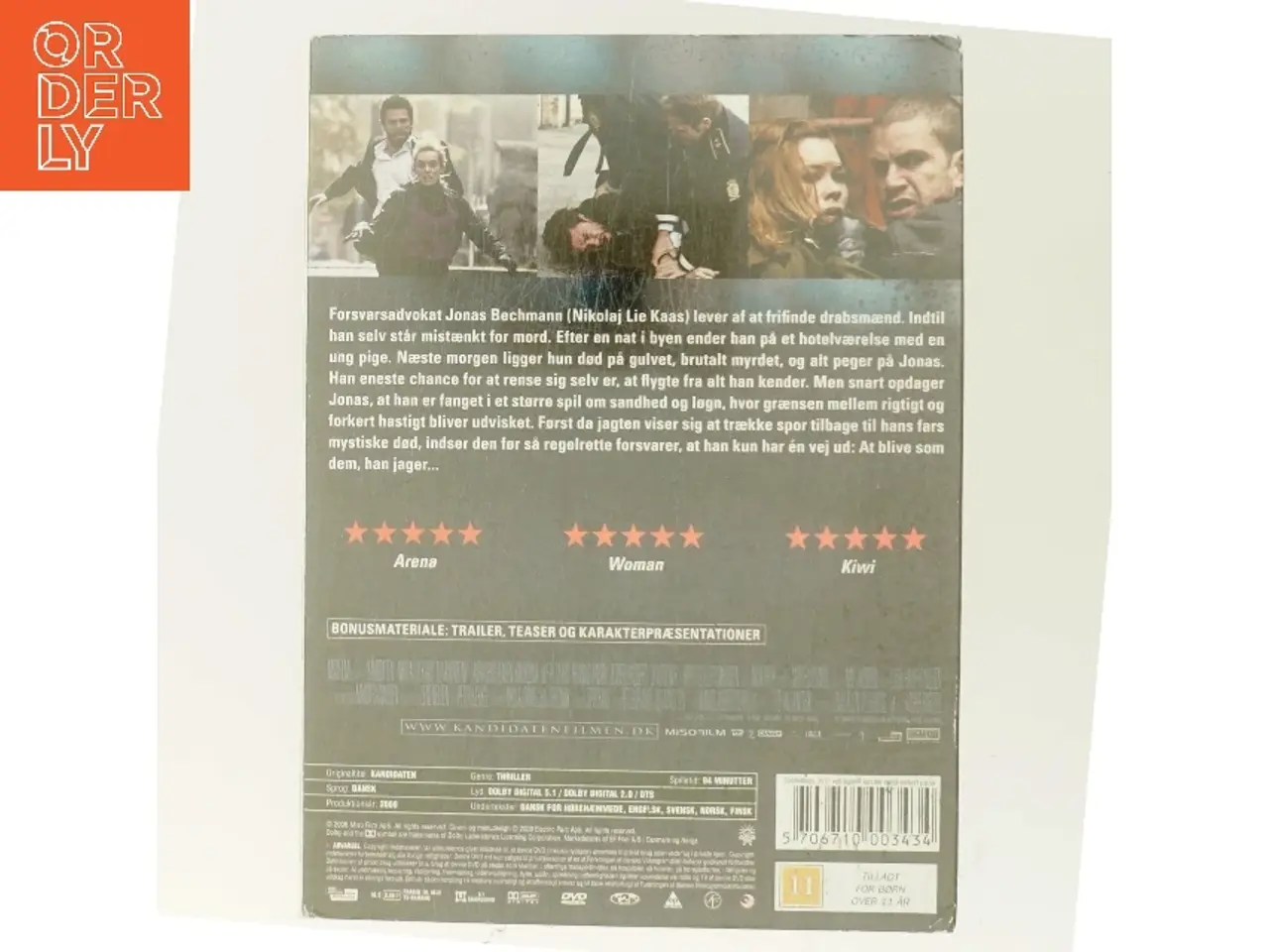 Billede 3 - Kandidaten med Nikolaj Lie Kaas (DVD)